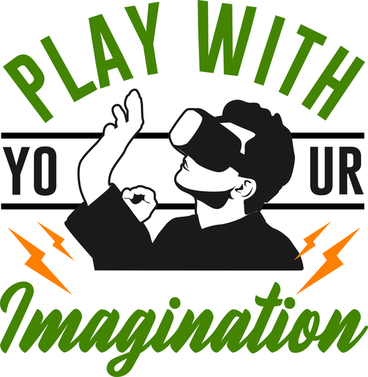Play With Your Imagination (White)