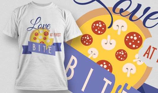 Love At First Bite T-shirt (Black)