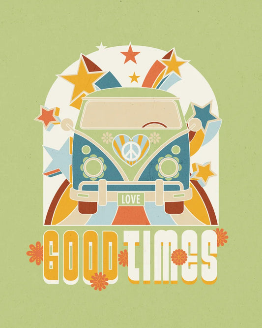 Good Times Vintage Van T-shirt