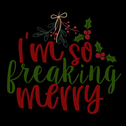 Merry Holiday T-shirt (White)