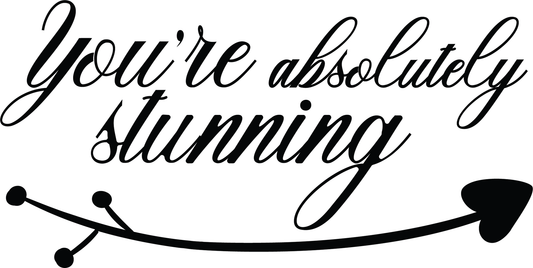 You're Absolutely Stunning T-shirt (White)