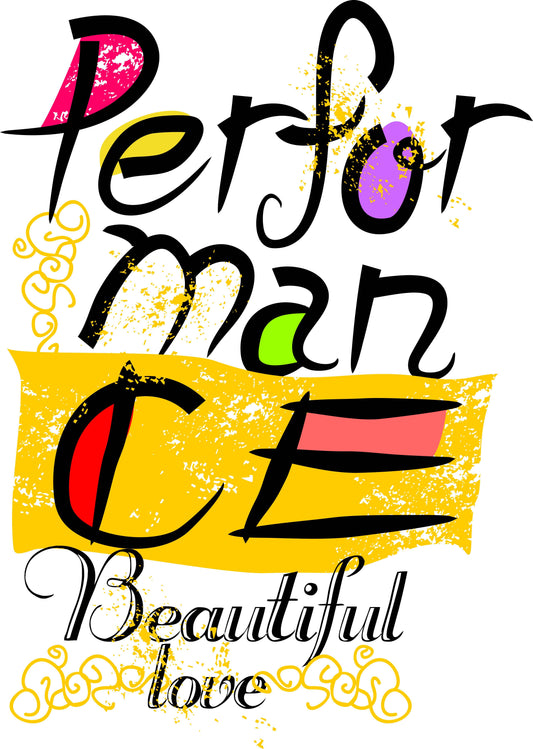 Performance Beautiful Love T-shirt (Black)