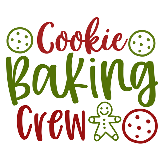 Cookie Baking Crew T-shirt (White)