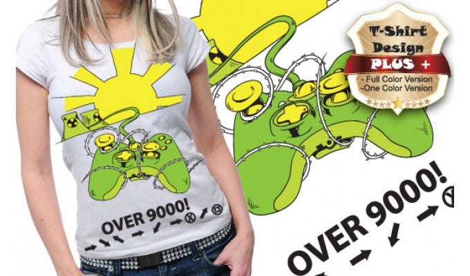 Gaming Controller Graphic Tee (White)