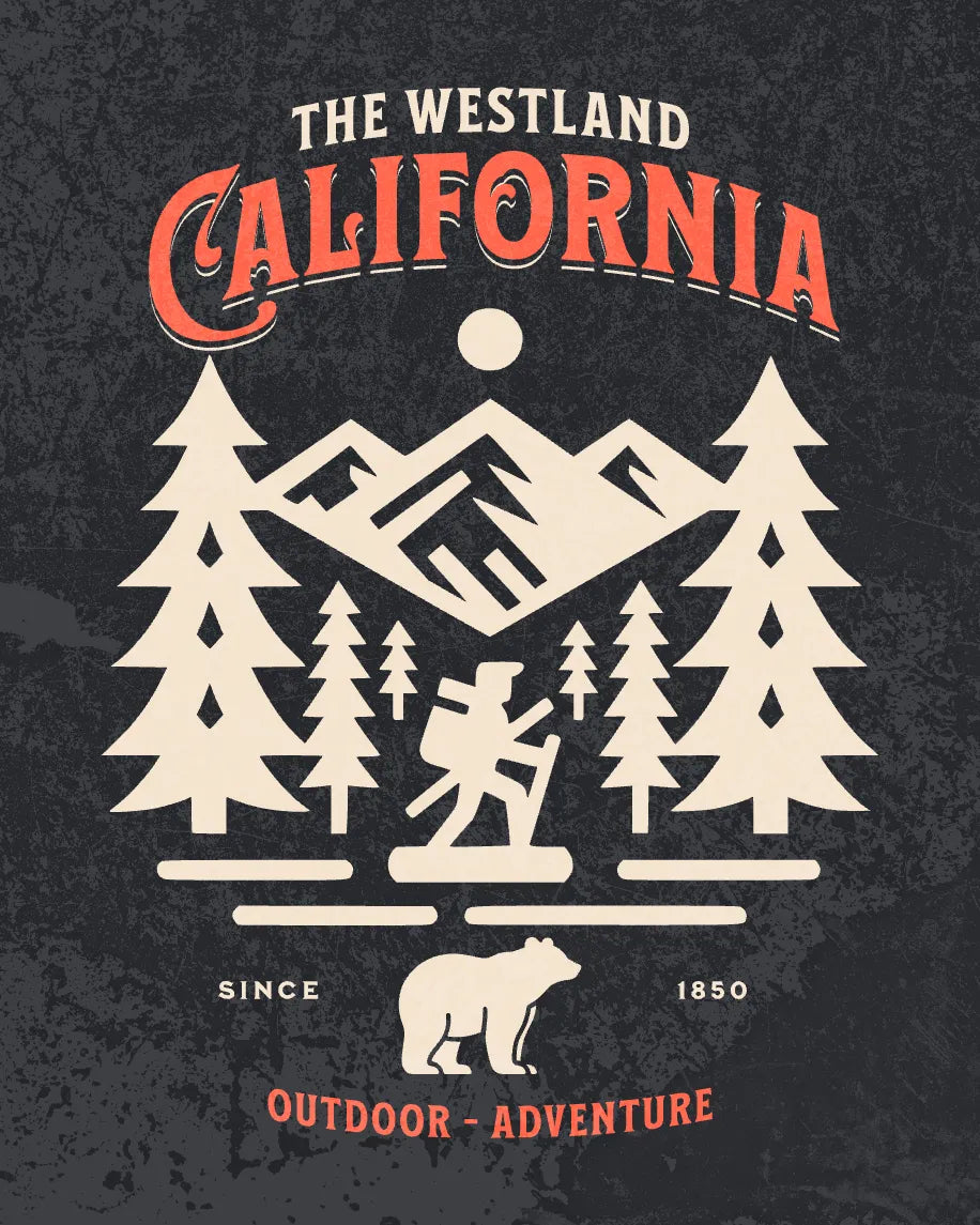 California Outdoor Adventure T-shirt