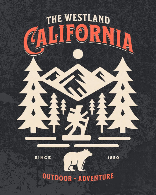 California Outdoor Adventure T-shirt