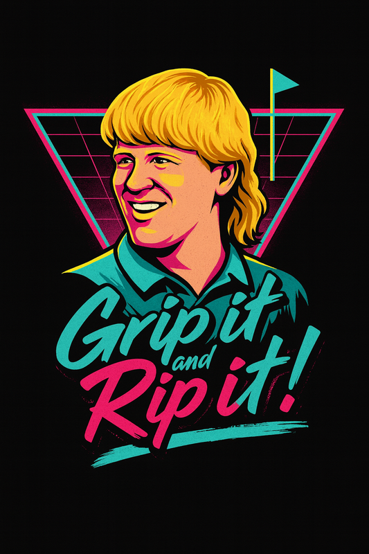 Grip It & Rip It — Golf Tee (Black)