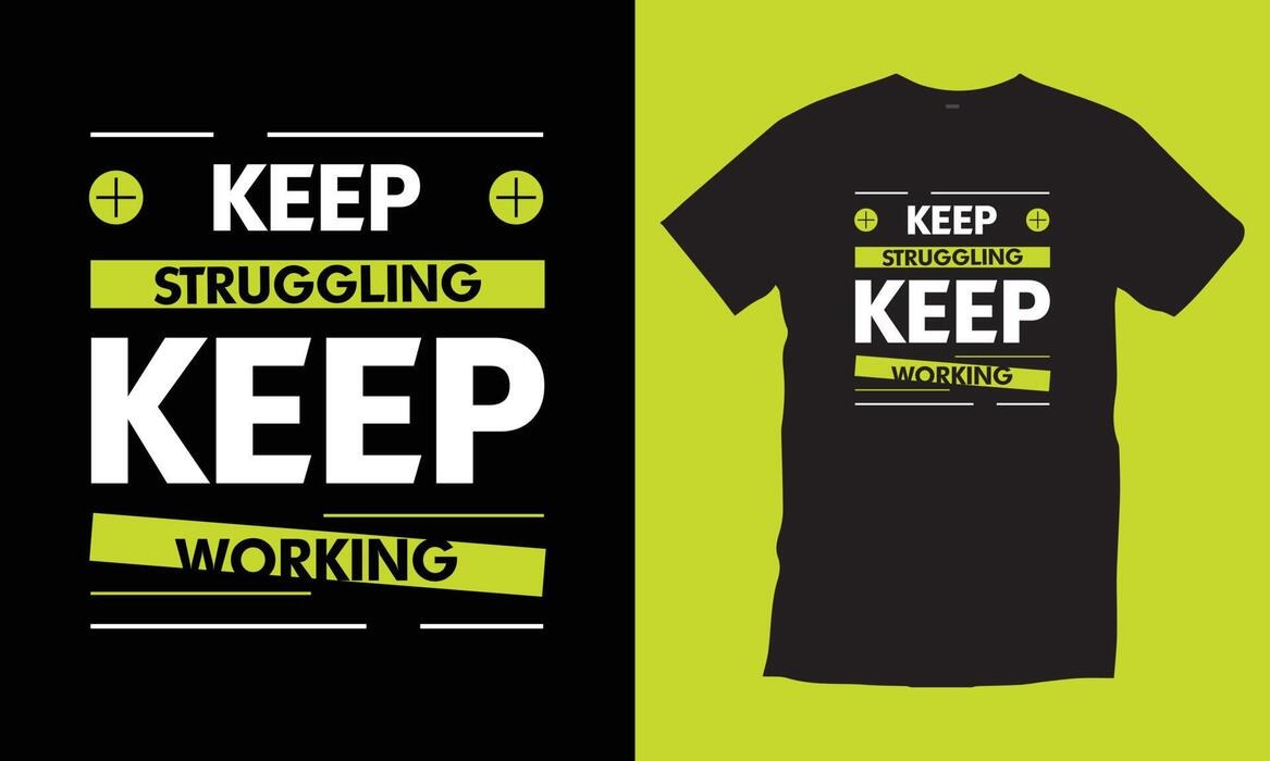 Motivational Struggle T-shirt (White)