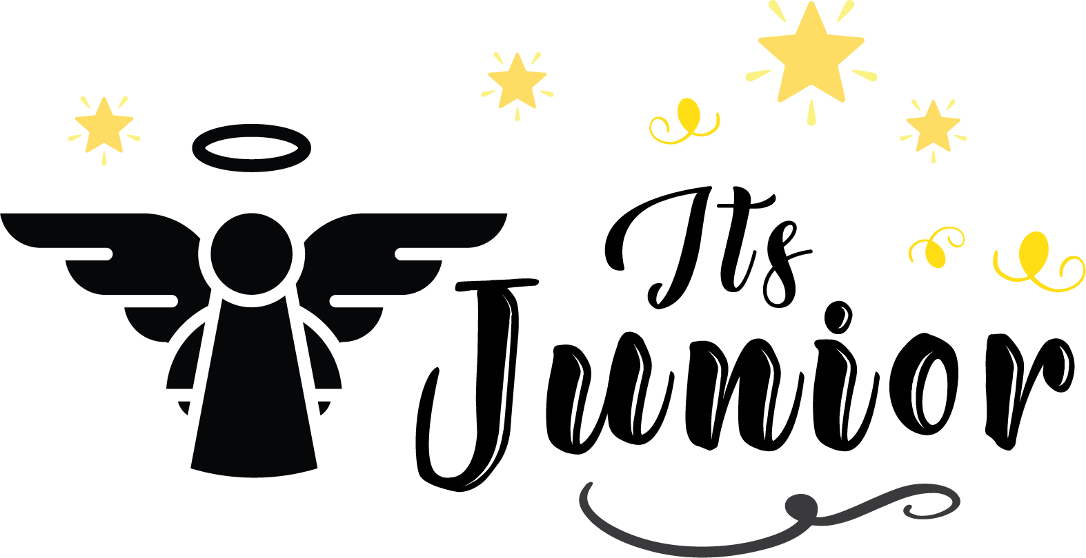 Junior Angel Graphic T-shirt (White)