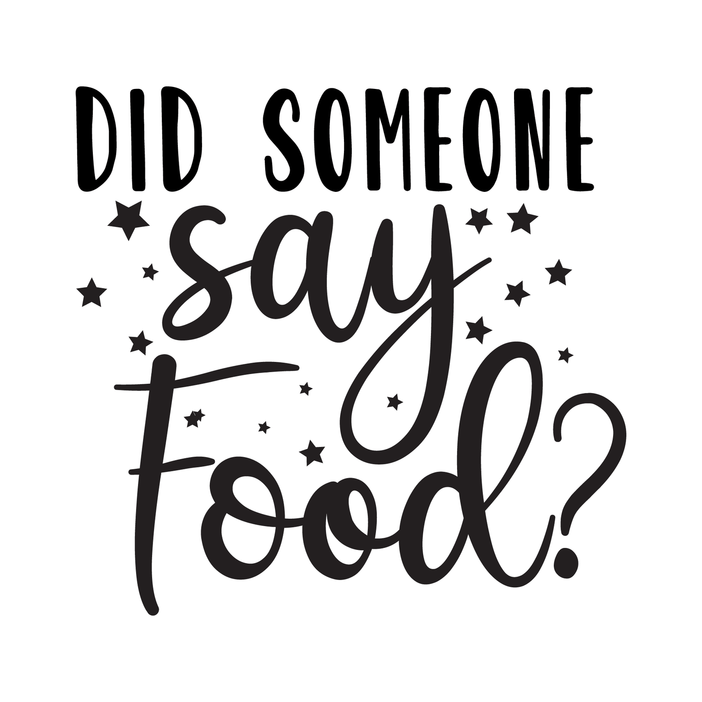 Food Lovers T-shirt (White)