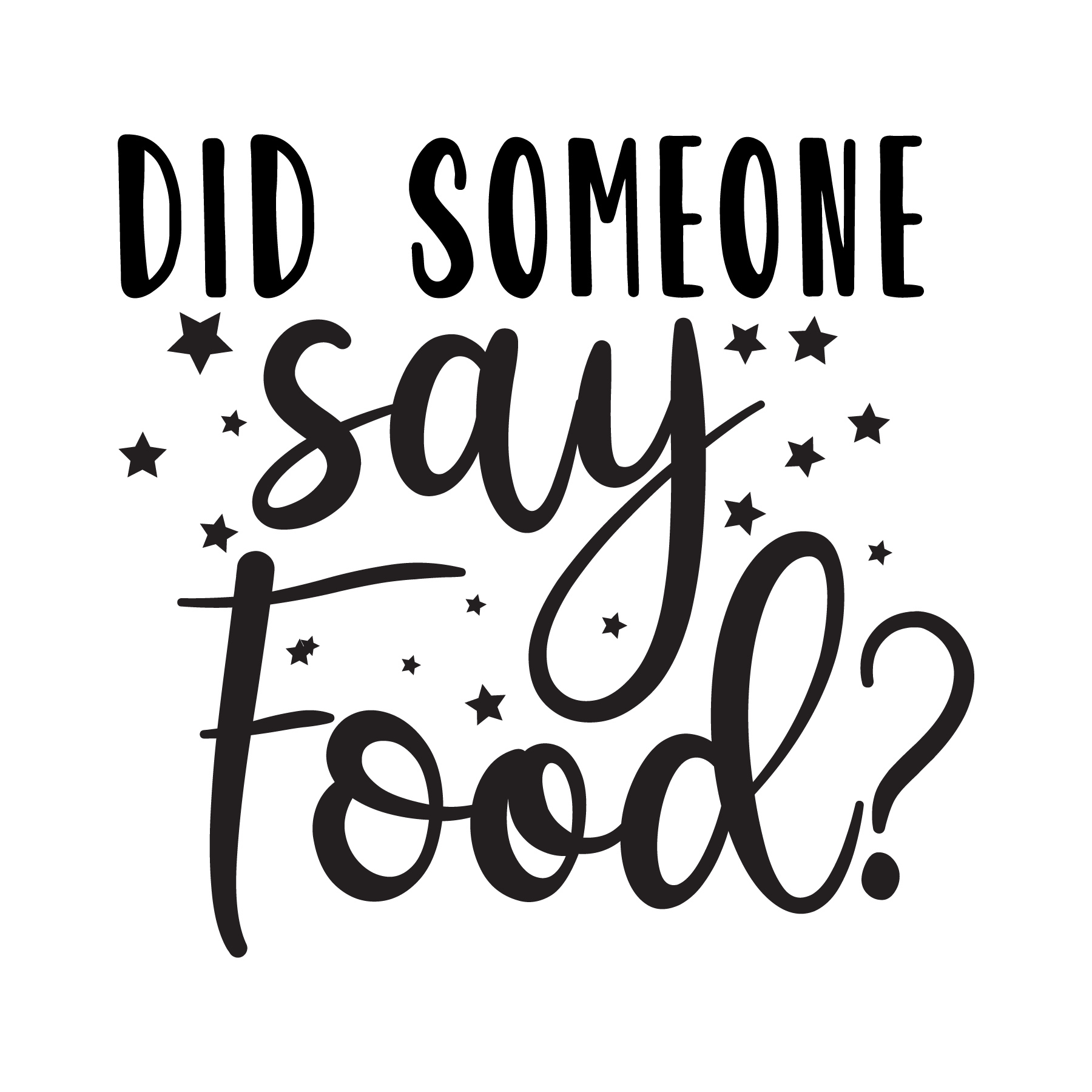 Food Lovers T-shirt (White)