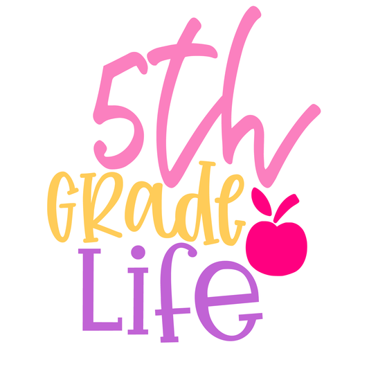 5th Grade Life Design 3- Tee (White)