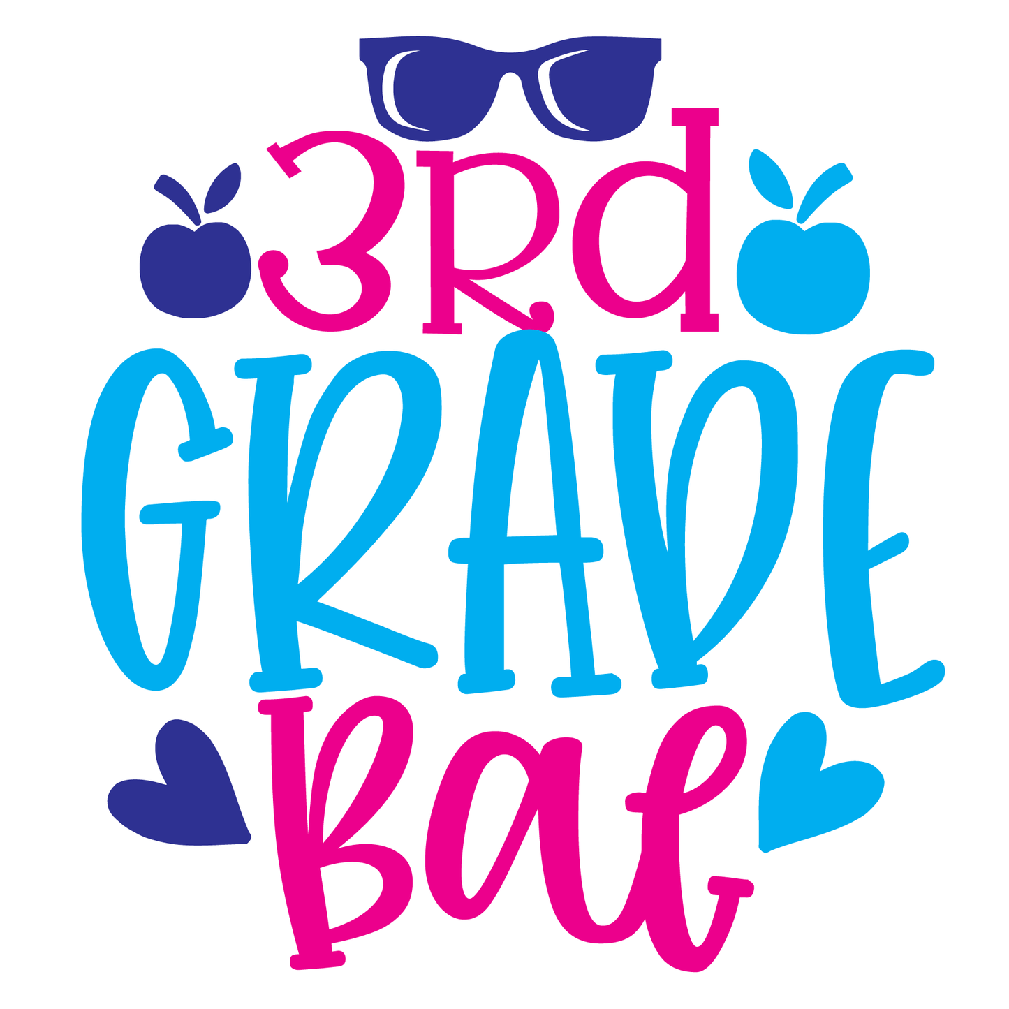 3rd Grade Bae- Tee (White)