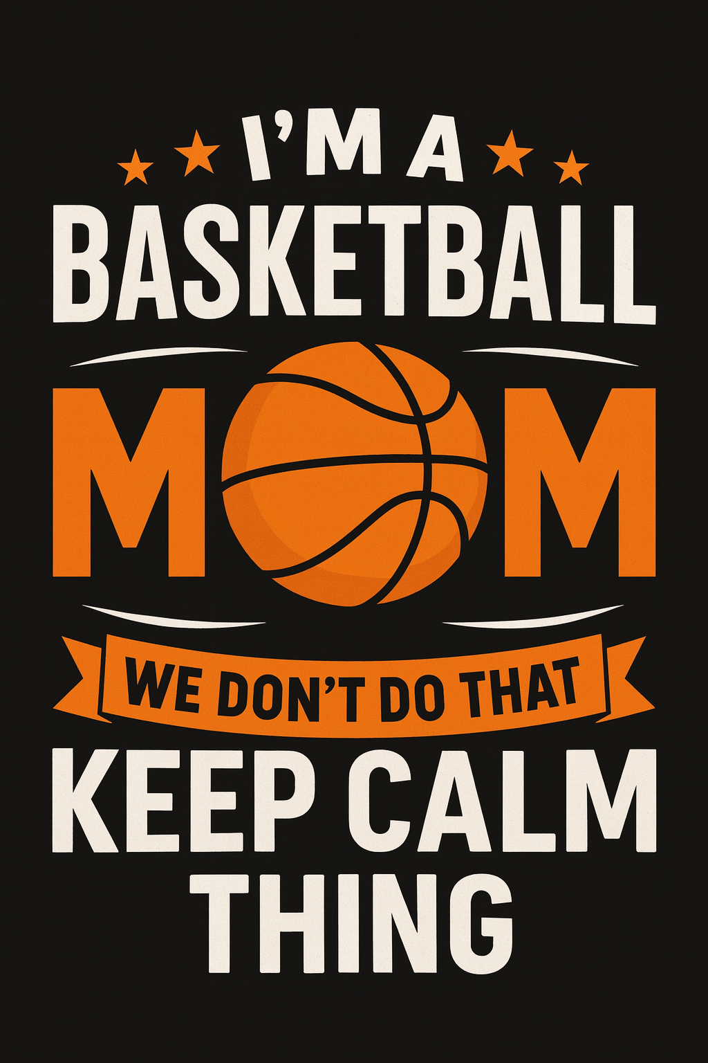 Basketball Mom Humor T-shirt