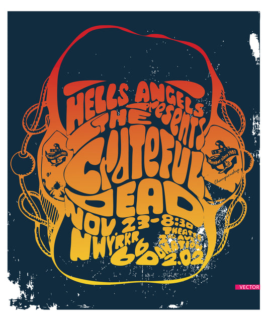 Grateful Dead Concert T-shirt (Black)