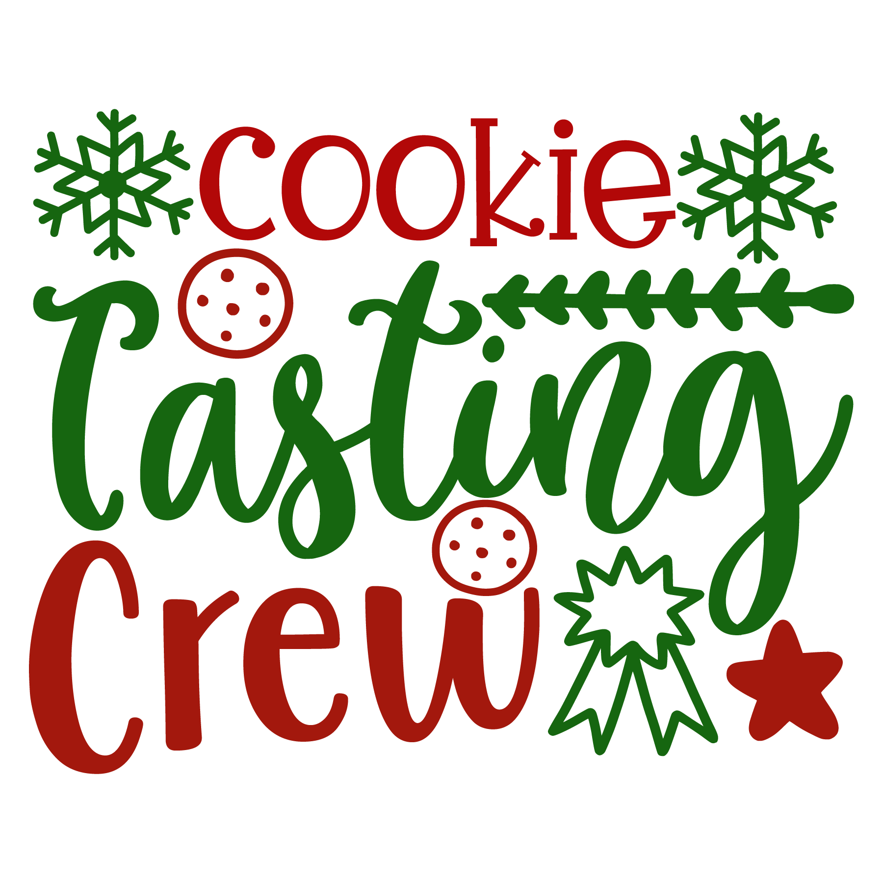 Cookie Tasting Crew T-shirt (White)