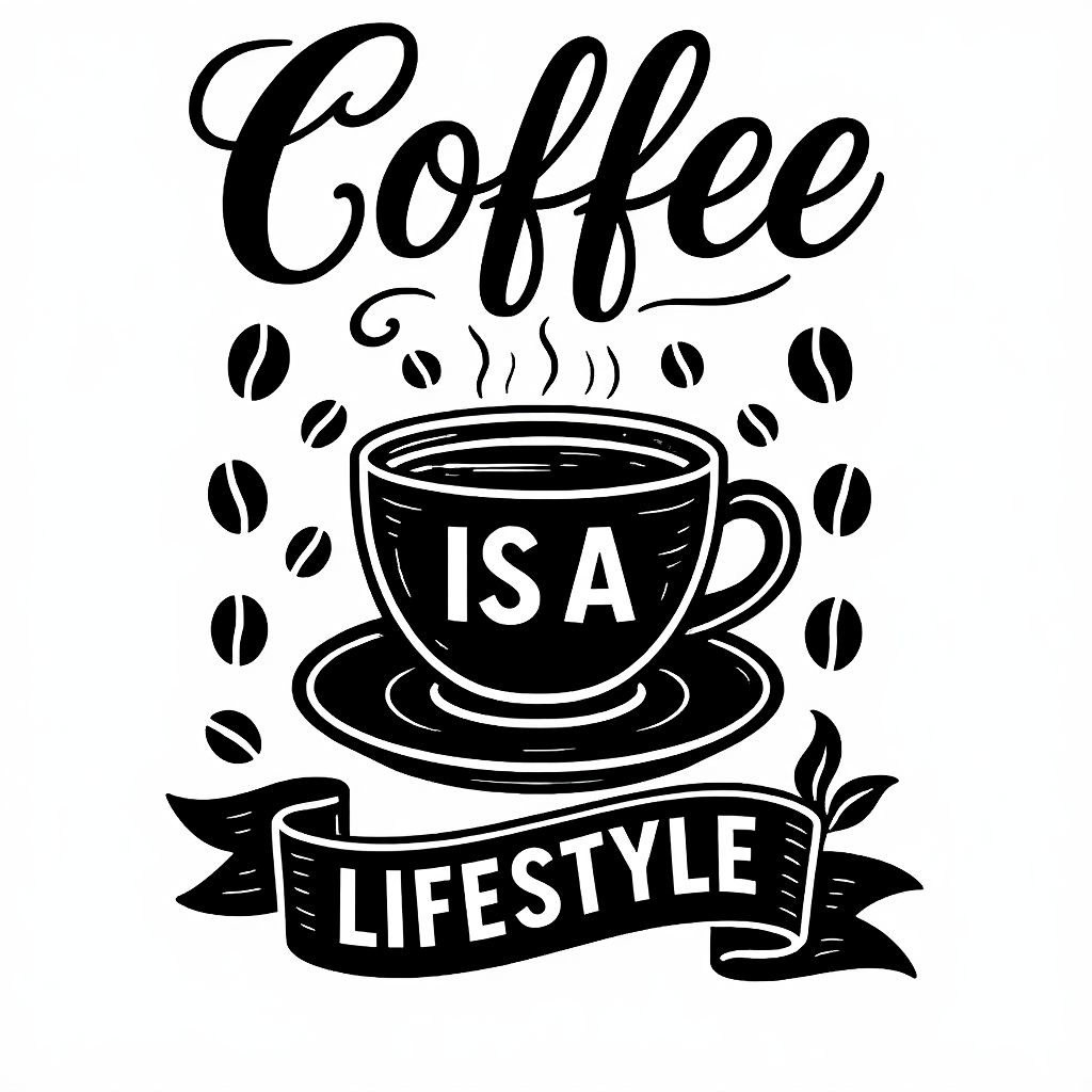 Coffee Lifestyle Graphic Tee