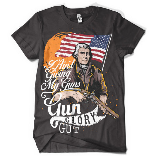 Patriotic Gun Rights T-shirt (Black)