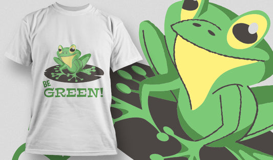 Frog Graphic T-shirt (White)