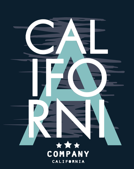 California Graphic T-shirt (Black)