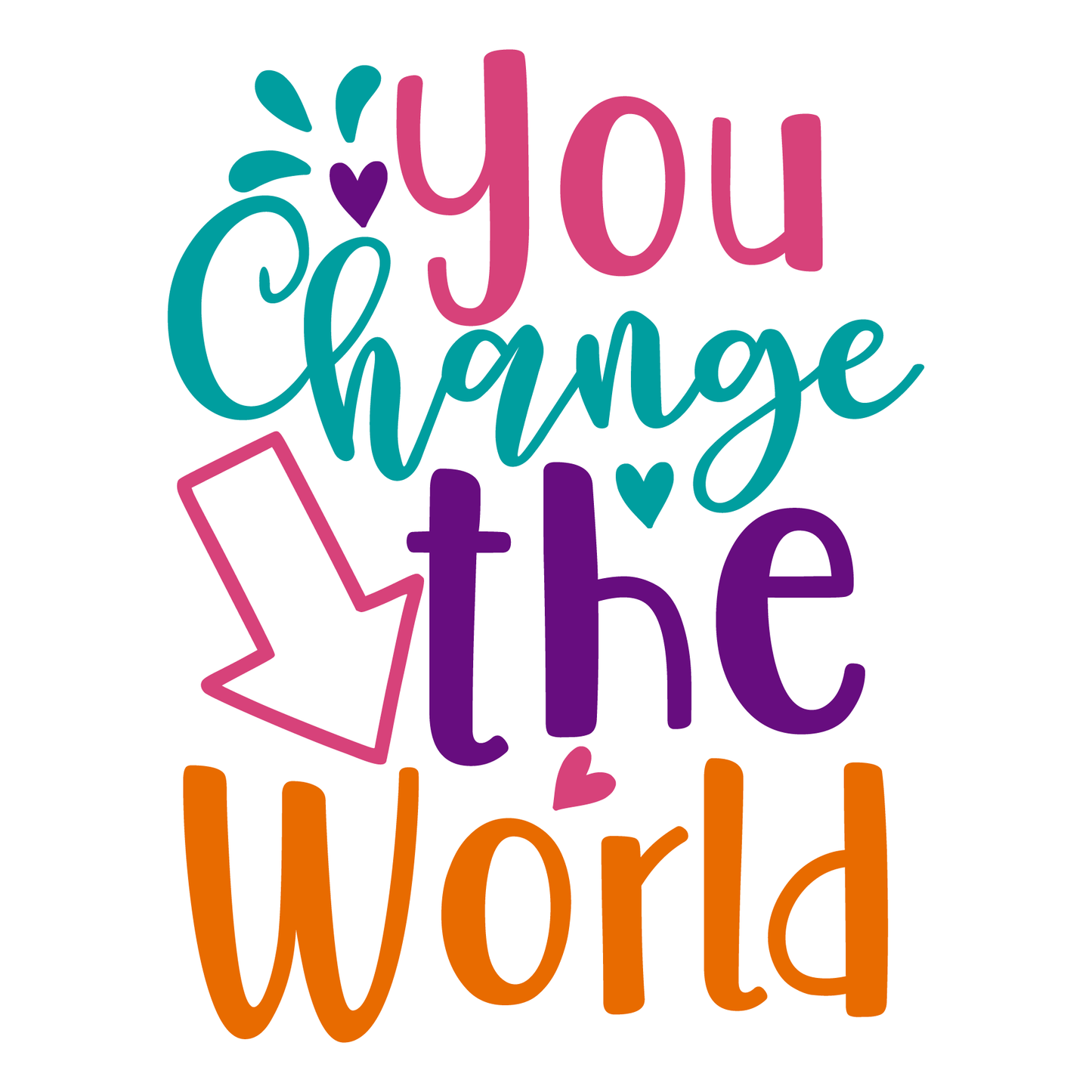 Inspiring Change T-shirt (White)