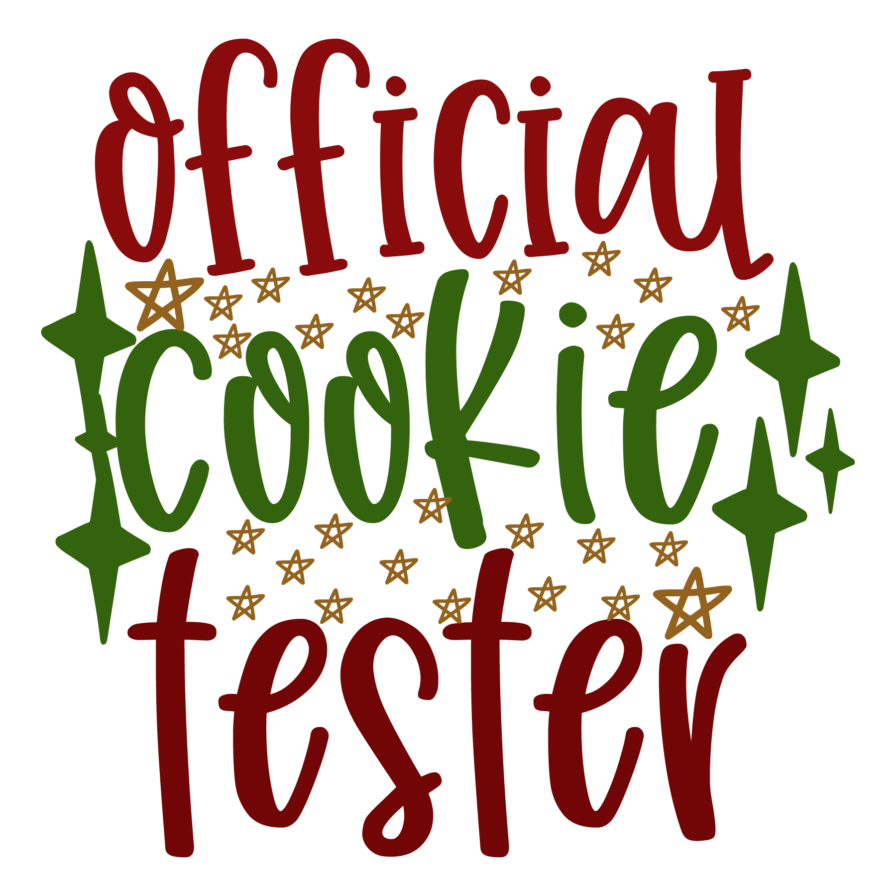Official Cookie Tester T-shirt (White)