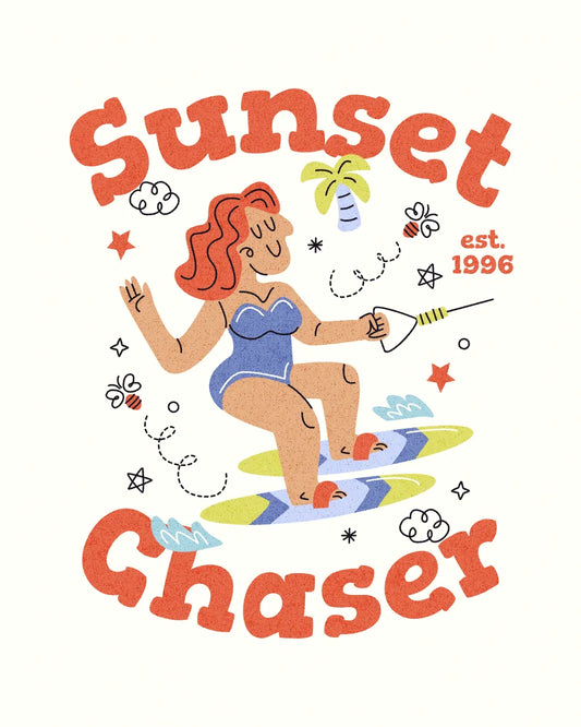 Sunset Chaser Surf T-shirt
