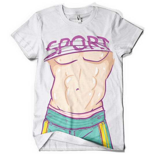 Sport Graphic T-shirt (White)