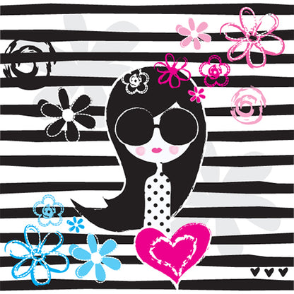 Stylish Graphic T-shirt Design (White)