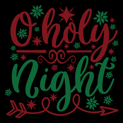 O Holy Night T-shirt Design (White)