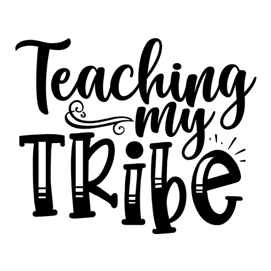 Teaching My Tribe T-shirt (White)