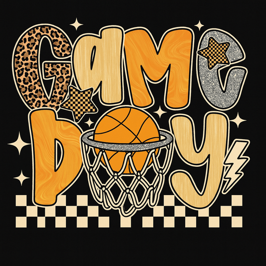 Game Day Basketball T-shirt