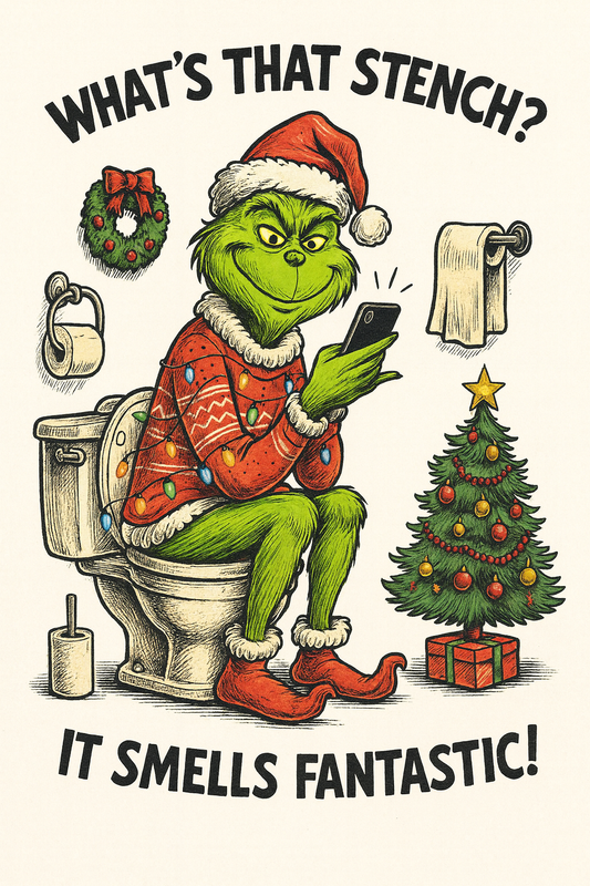Grinch Holiday Humor T-shirt