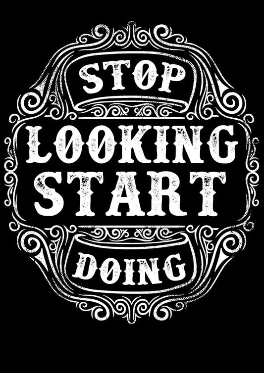 Motivational Quote T-shirt (Black)