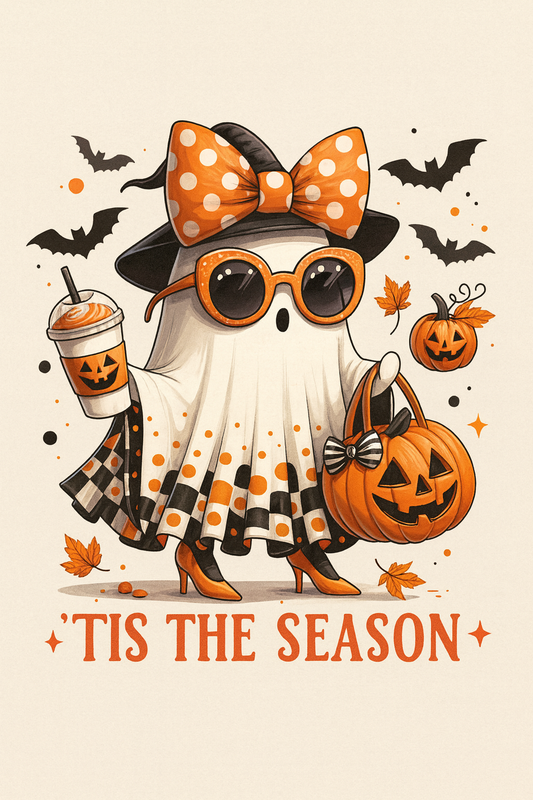 ’Tis the Season Ghost — Tee (Cream)
