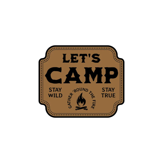 Let's Camp Adventure T-shirt