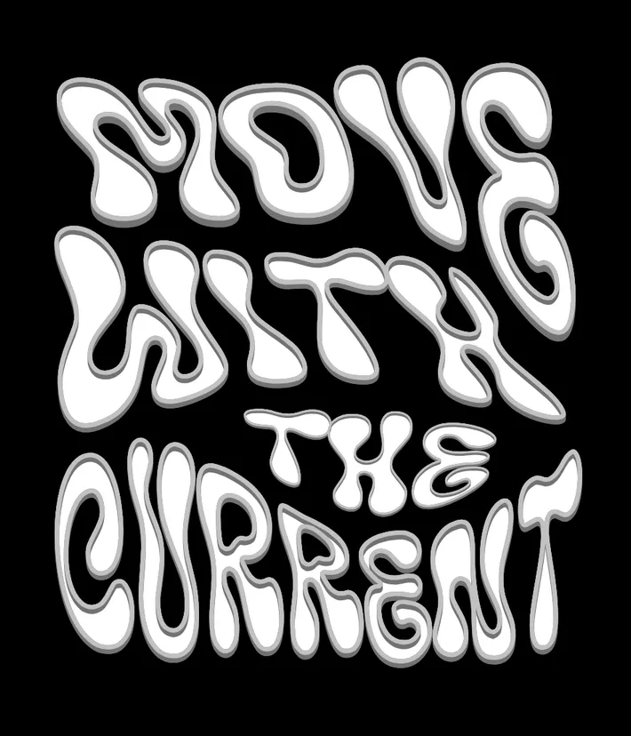 Move With The Current T-shirt