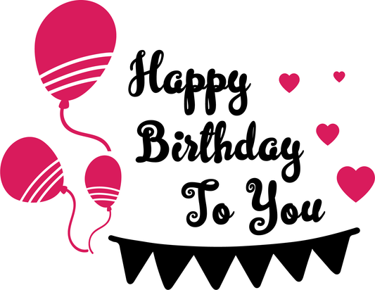 Birthday Celebration T-shirt (White)