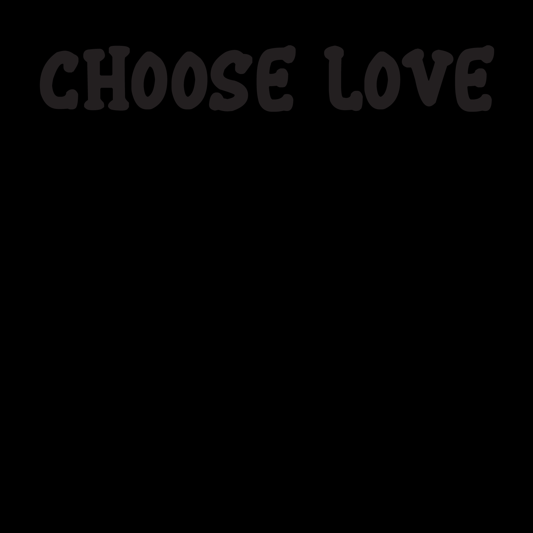 Choose Love Gnome Matter What- Tee