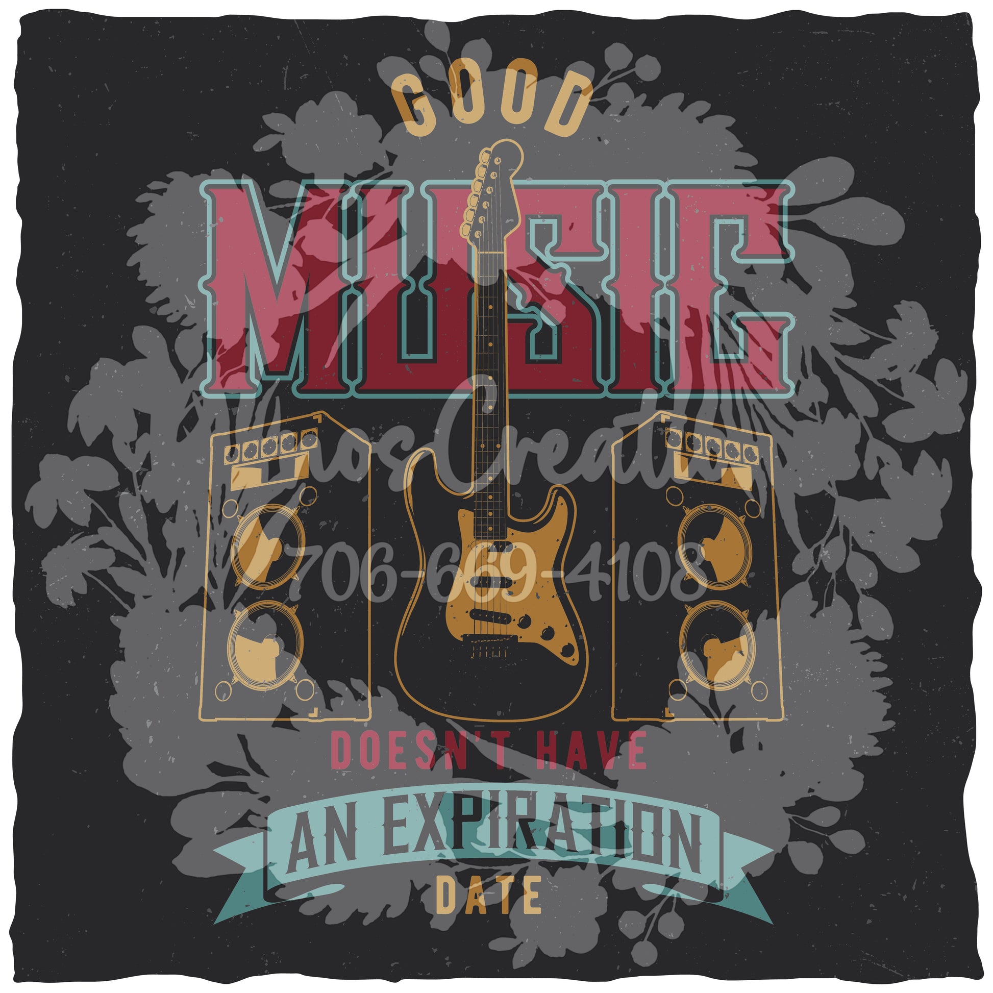 Good Music T-shirt Design (Black) [WM v1 63b4205d] [WM v1 67f5e2e0]