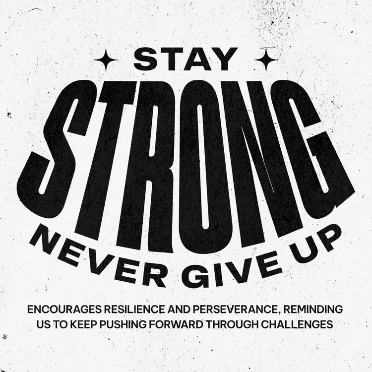 Stay Strong Motivational Tee