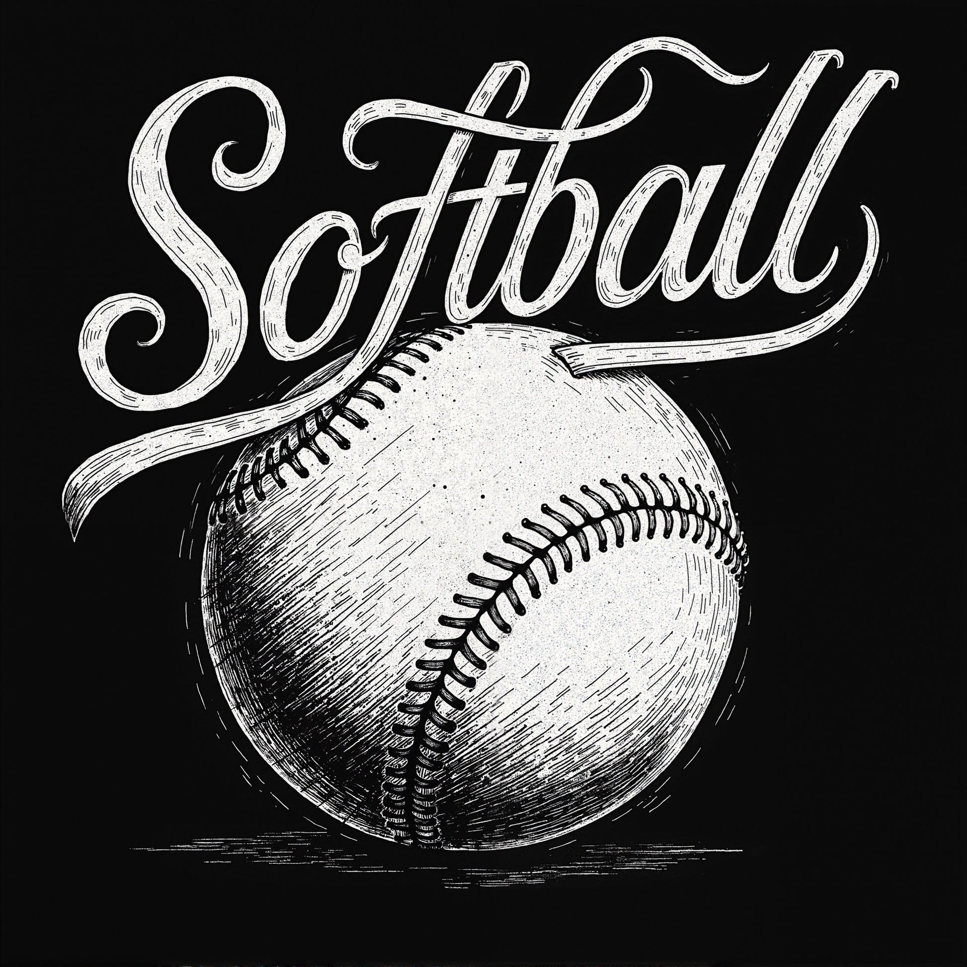 Softball Graphic Tee