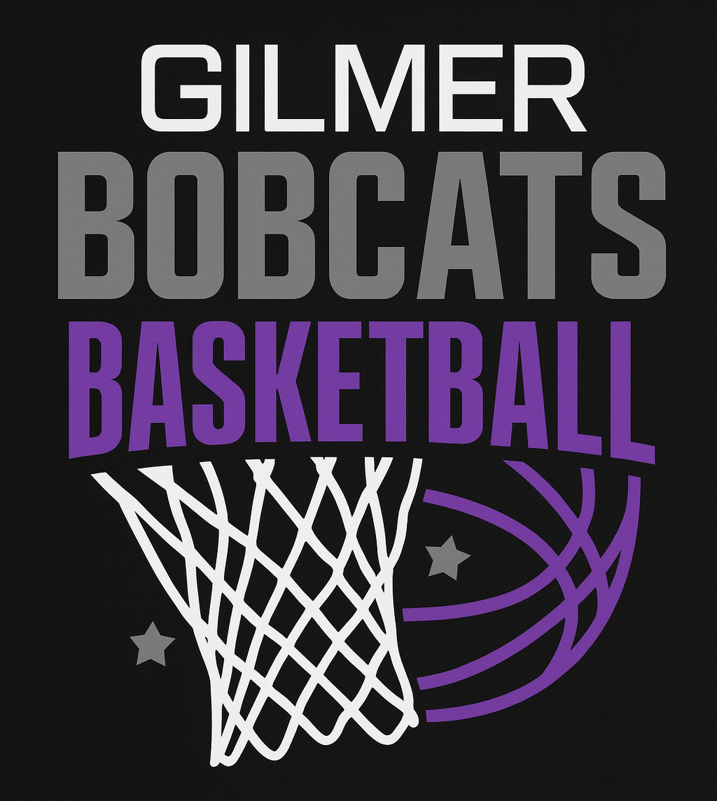Gilmer Bobcats Basketball Tee