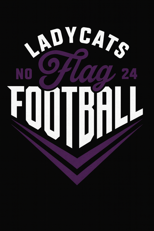 Ladycats Flag Football T-shirt