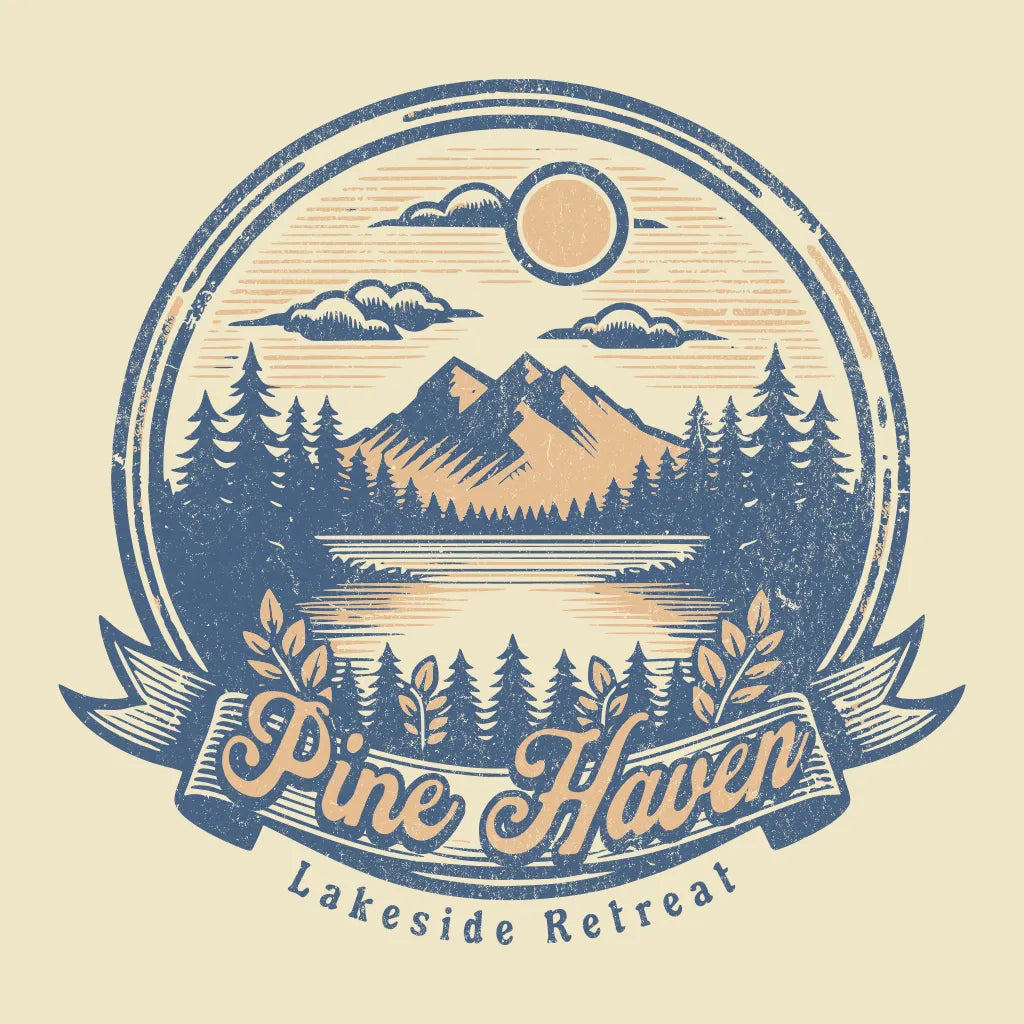 Pine Haven Lakeside Retreat T-shirt