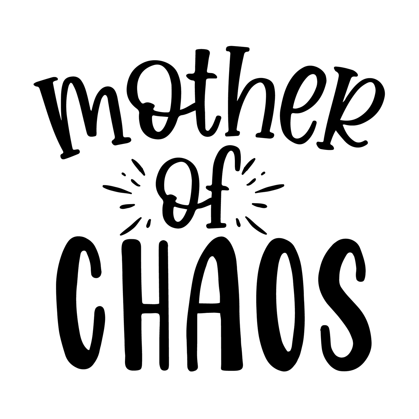 Mother Of Chaos T-shirt (White)