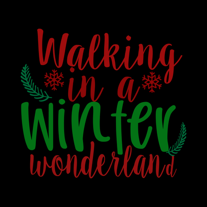 Winter Wonderland T-shirt Design (White)