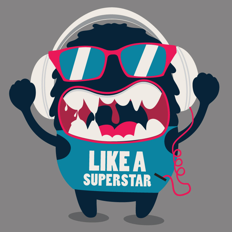 Monster Music T-shirt (Black)