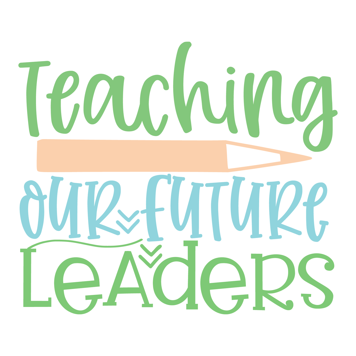Teaching Future Leaders T-shirt (White)