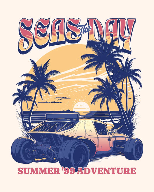 Seas The Day Adventure Tee